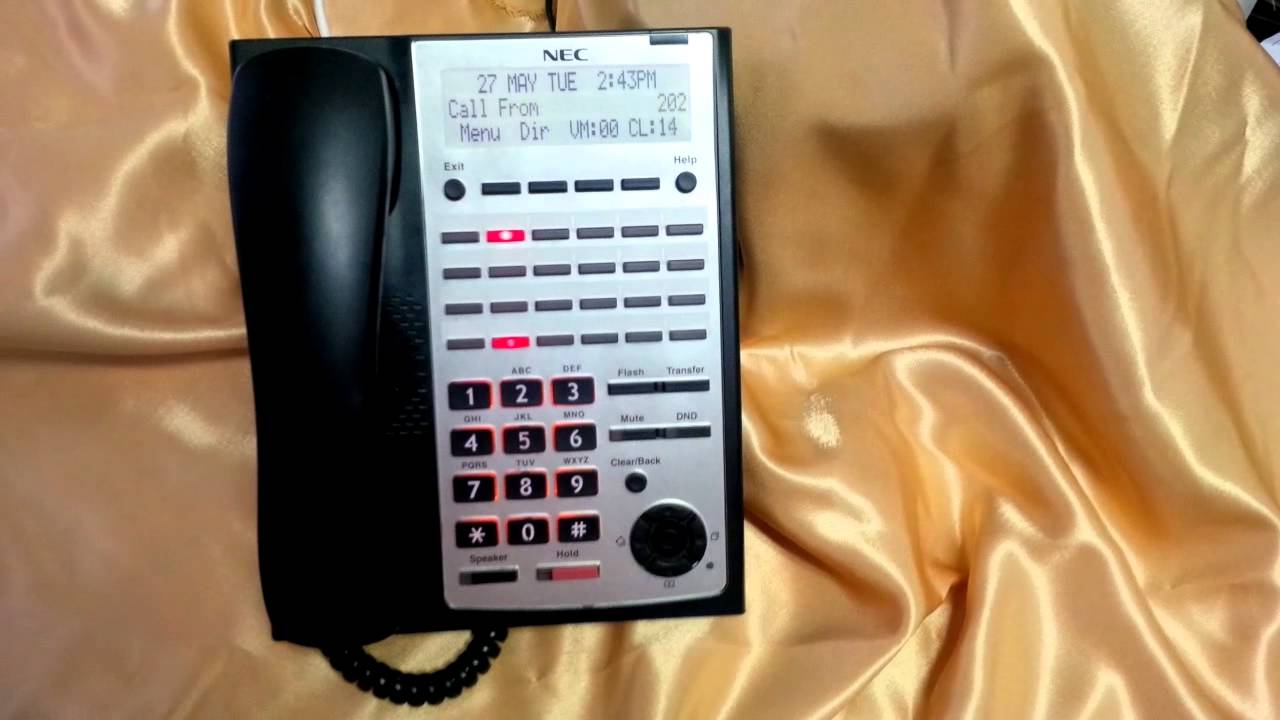 NEC SL1000 Intercom Call Mode Ring, Voice