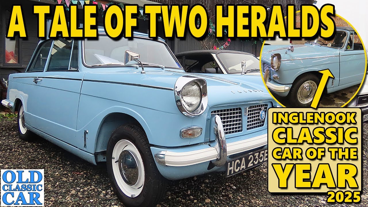 TRIUMPH HERALD 1200 x2 и больше на Inglenook Classic в сентябре 2025 г.