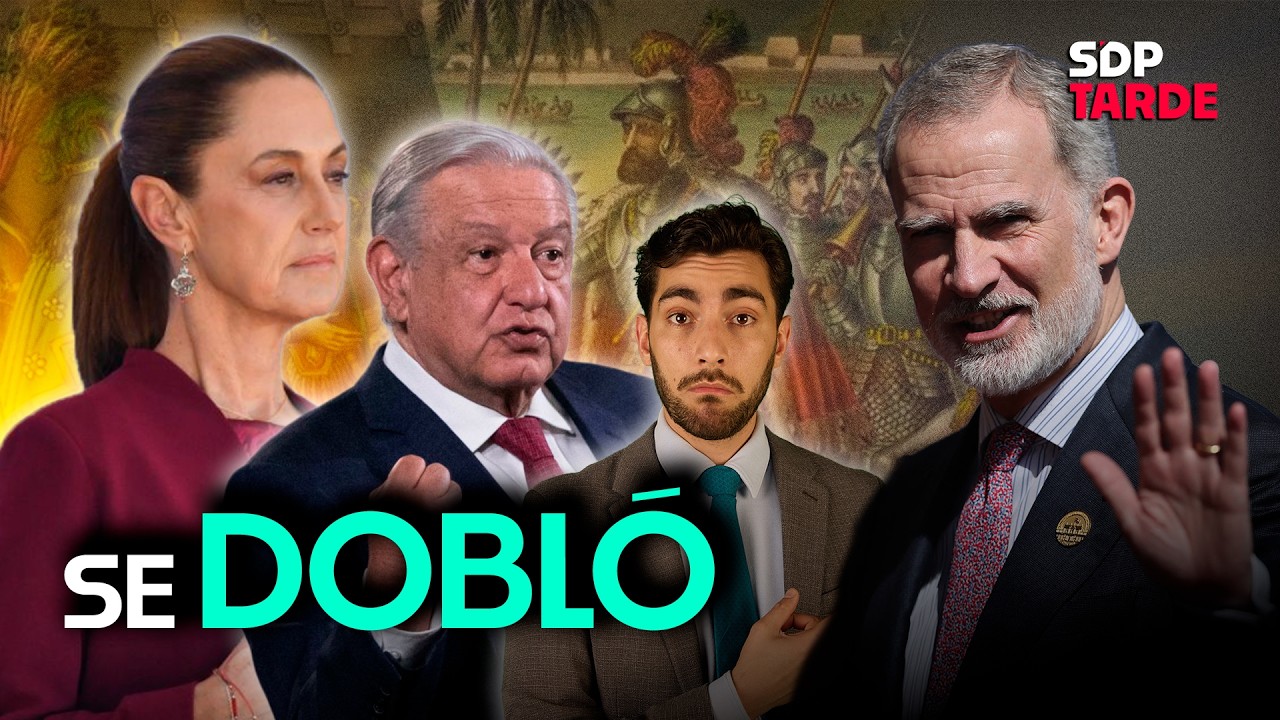 Rey Felipe VI reconoce ABUSO de España | Irán quiere MUNDIAL en México | JULIÁN MAZOY en SDPtarde 🌤️