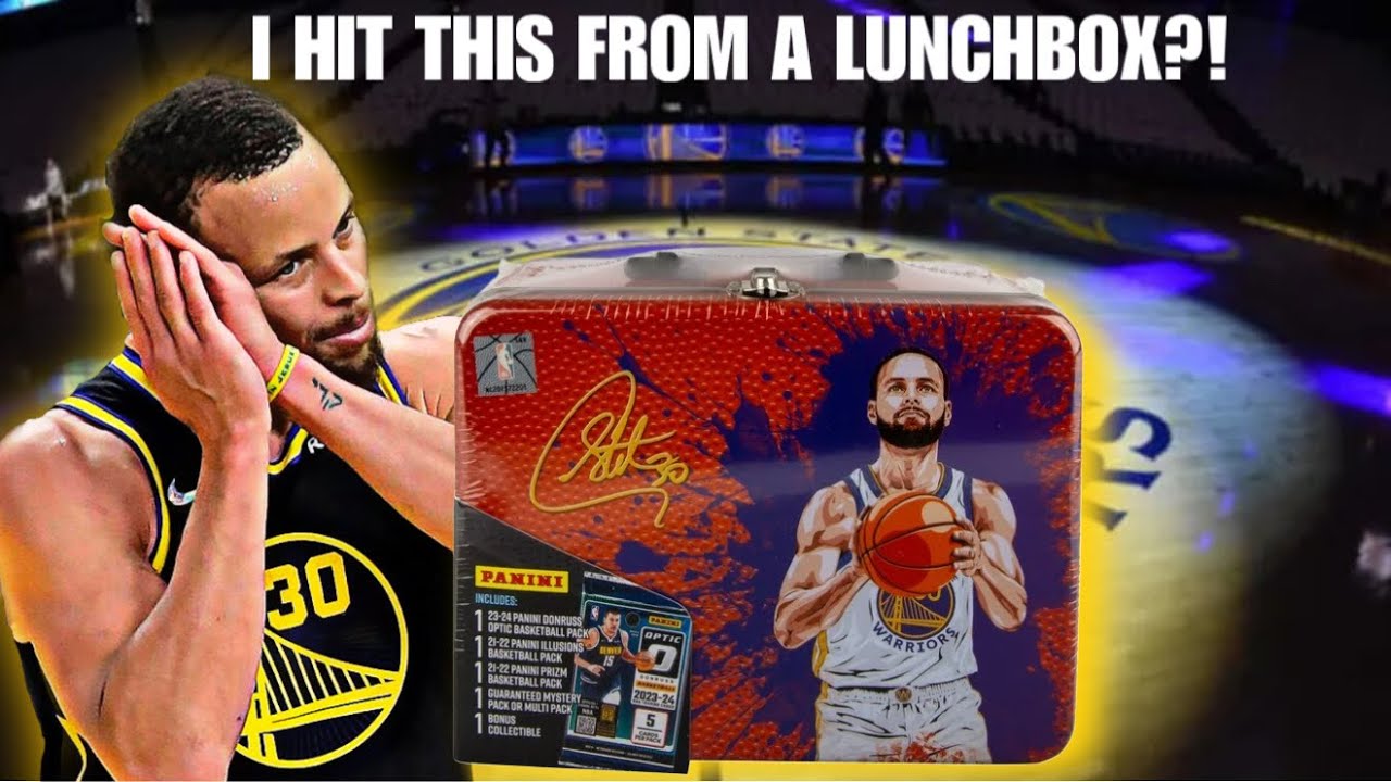 BASKETBALL CARDS IN A LUNCHBOX?! | 2025 Panini Mystery Lunchbox Tin