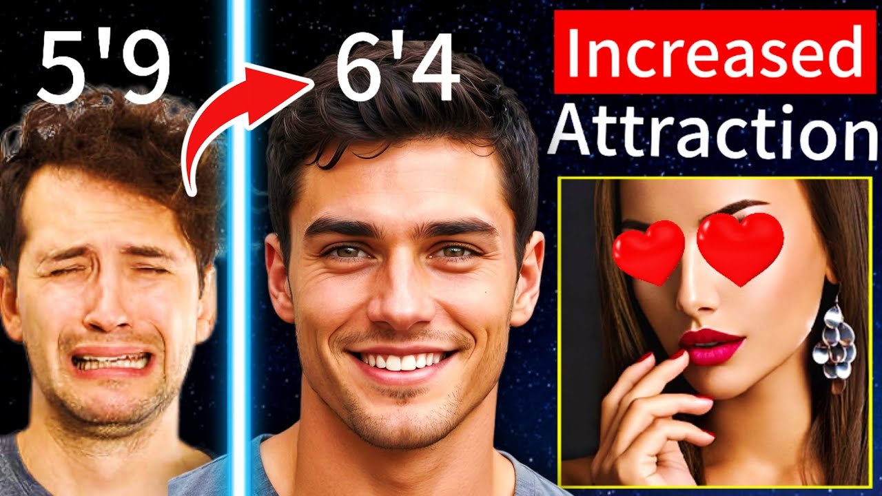 The MAIN Difference Between 5'9 and 6'4 Height (Heightmaxxing)