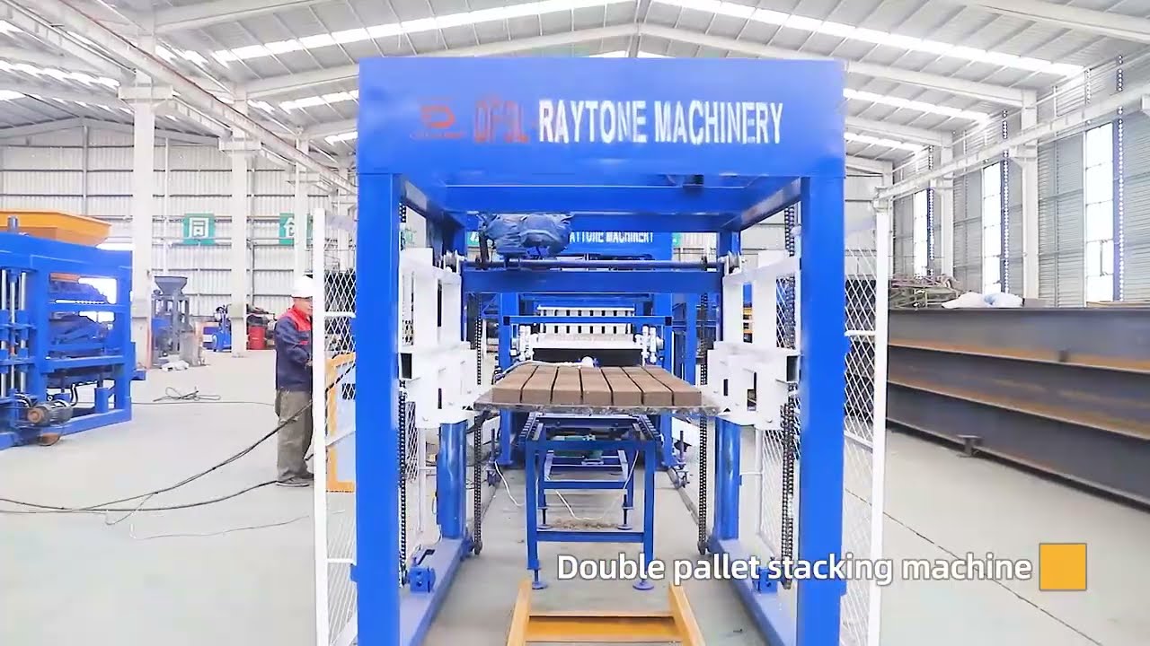 QT6-15 Automatic Concrete block Making Machine