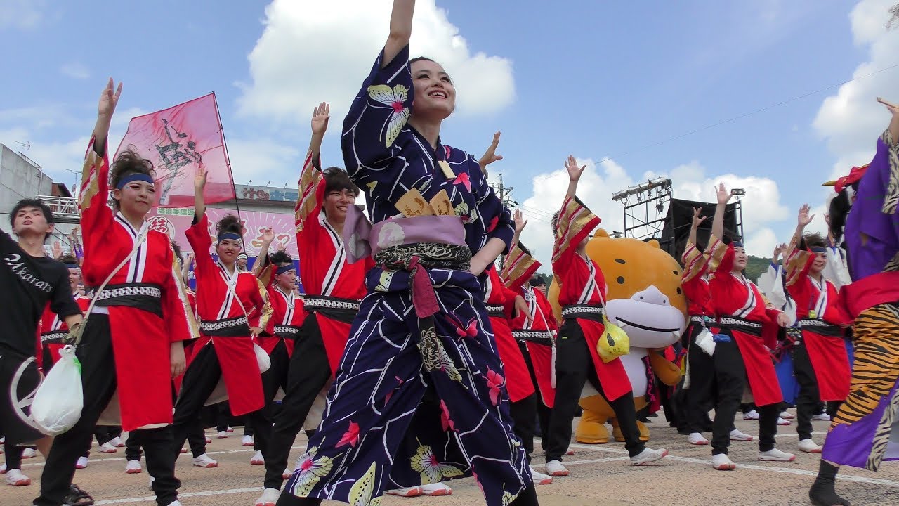 「総踊り♪いしかりシャケサンバ～バサラで恋～GIFU今ここで」瑞浪美濃源氏七夕祭り2017 8/6(日)【瑞浪駅前広場10:35~】