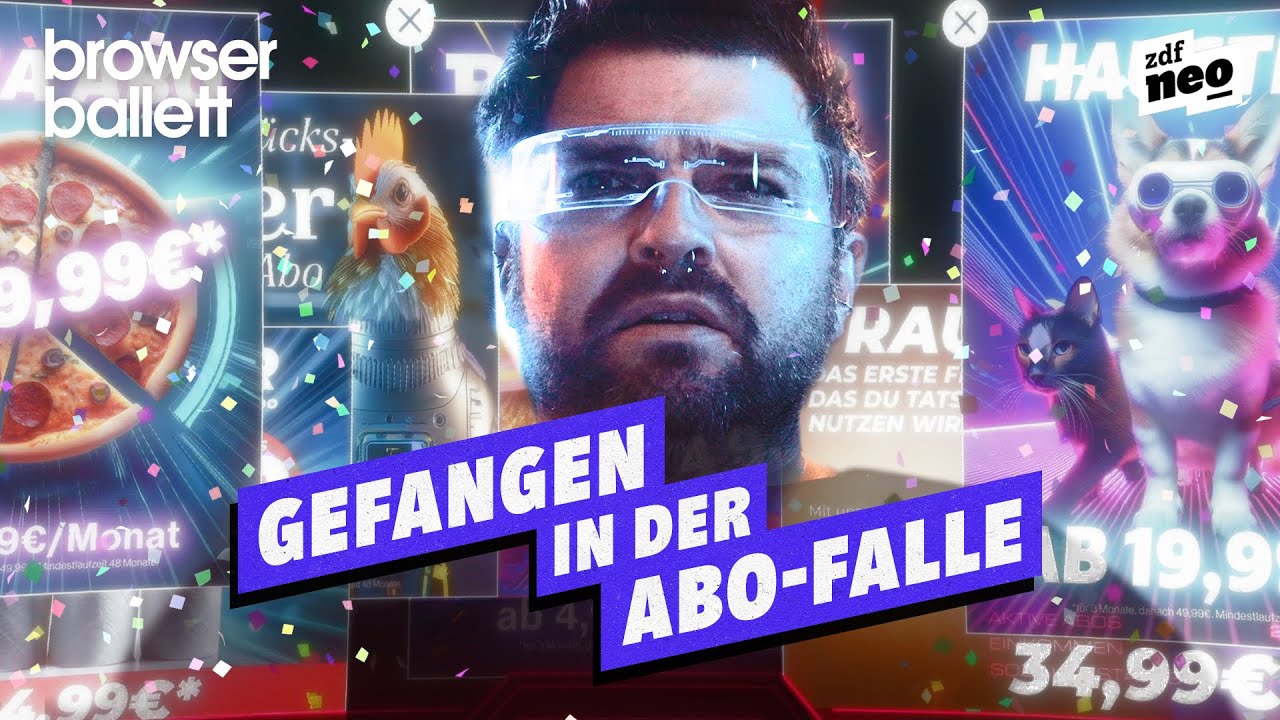 Gefangen in der Abo-Falle | Browser Ballett