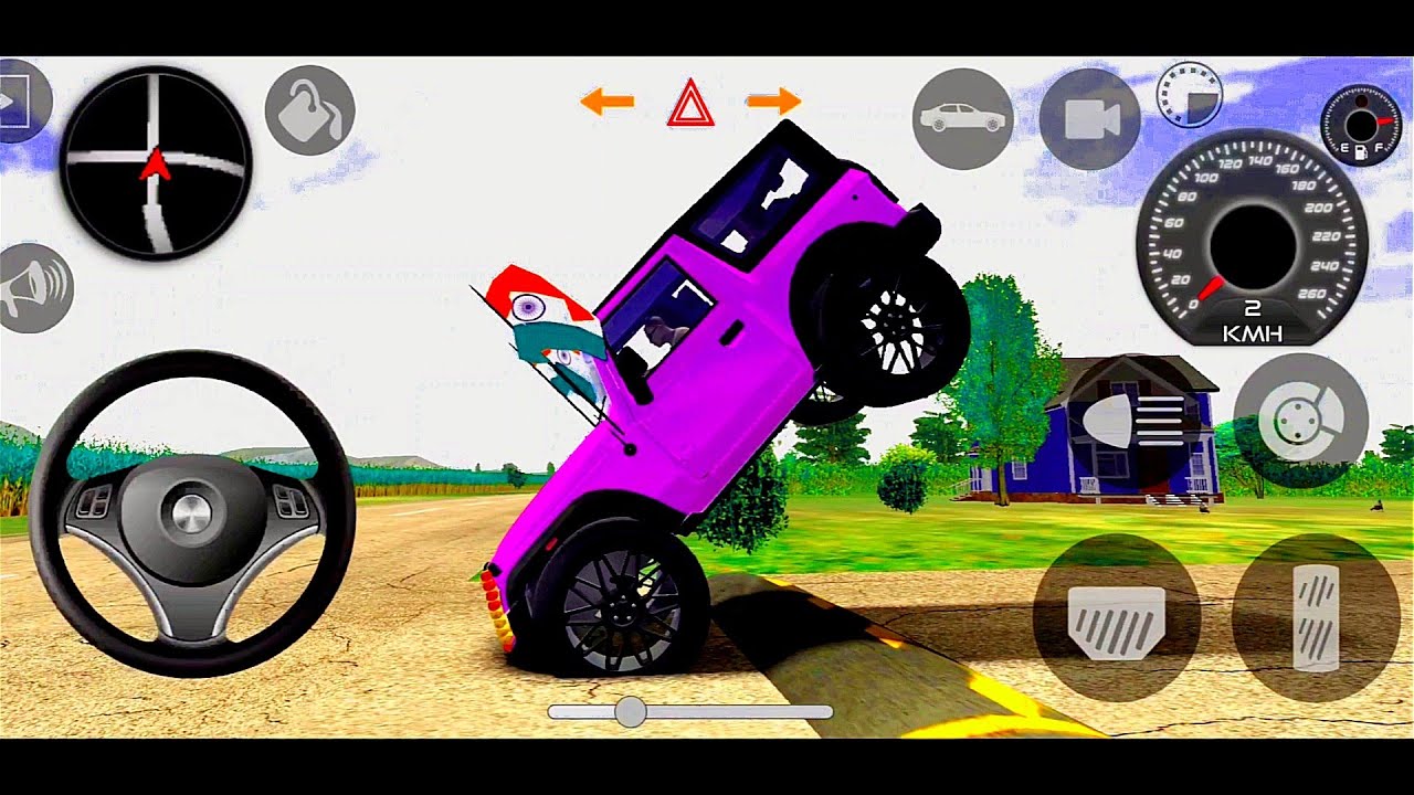 Modified Mahindra Thar😈Games:Indian Green Thar (Gadi Wala Games) Car Game Android Game - #2025