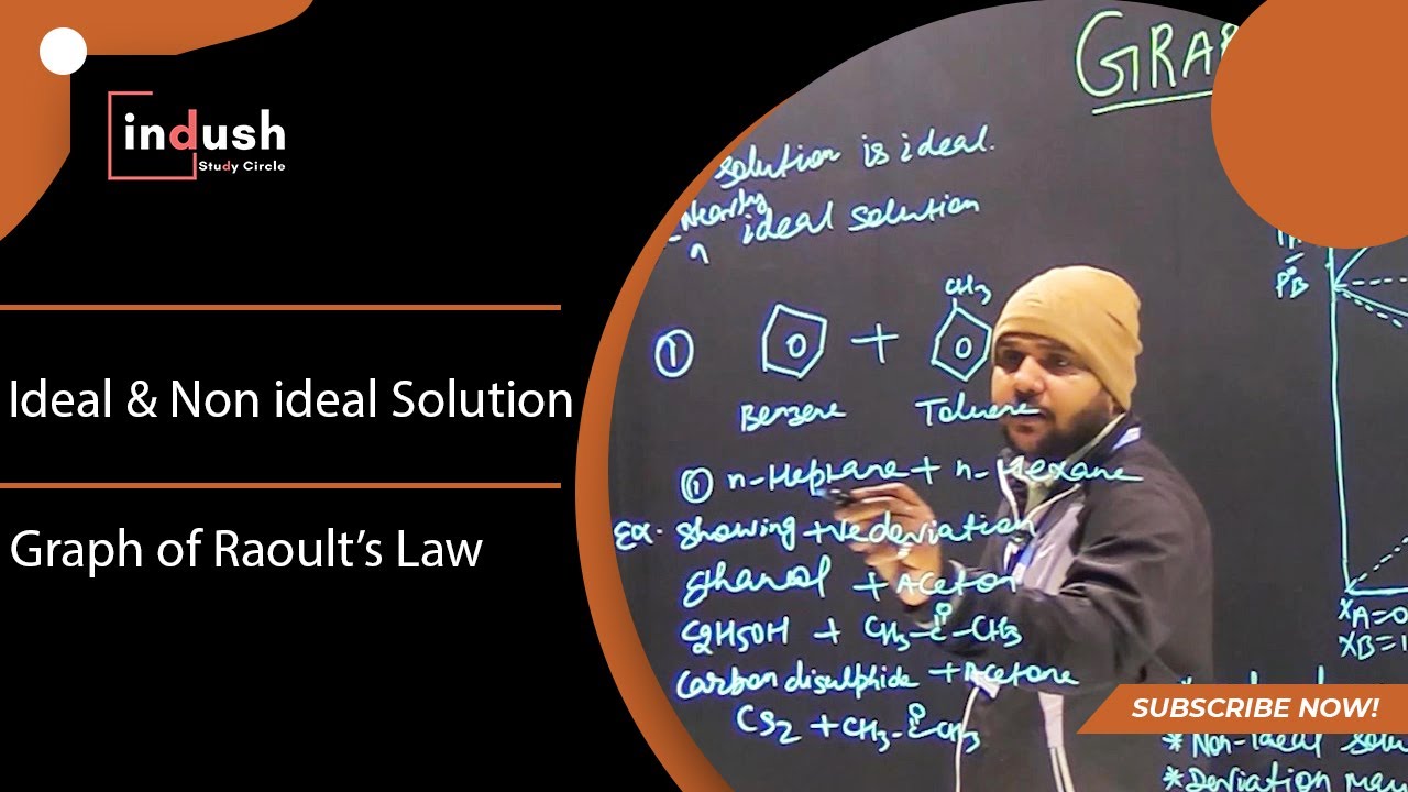 Ideal & Non-Ideal Solution |Class 12| |Lec11| #motivation #physicswallah #chemistry #onlinecoach