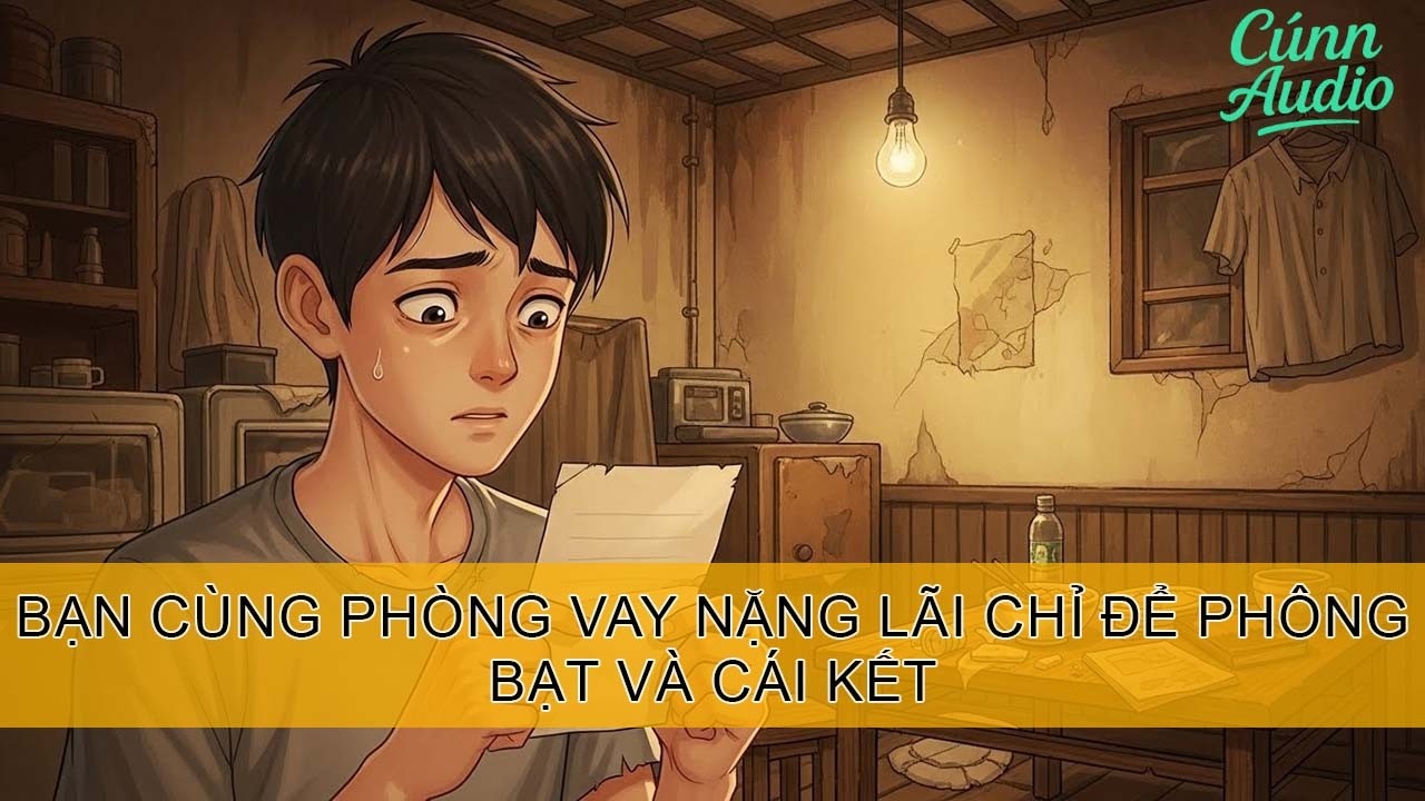 Full audio Bạn cùng phòng vay nặng lãi chỉ để phông bạt và cái kết #truyenaudio #truyenhay #cunaudio