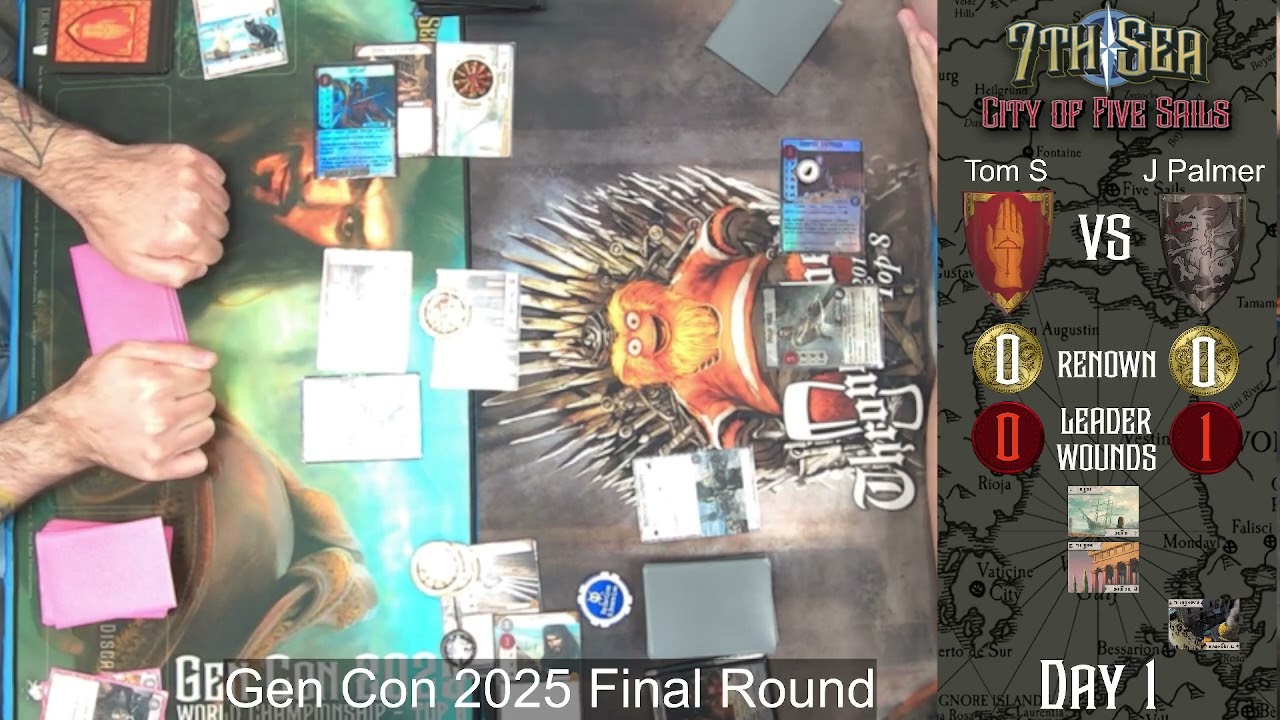 7th Sea: City of Five Sails Gen Con Championship - Final Round