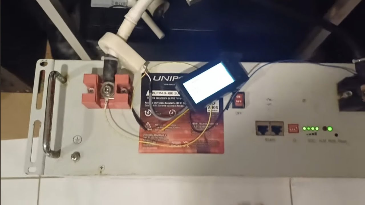 Teste Bateria  Unipower 48v 100ah