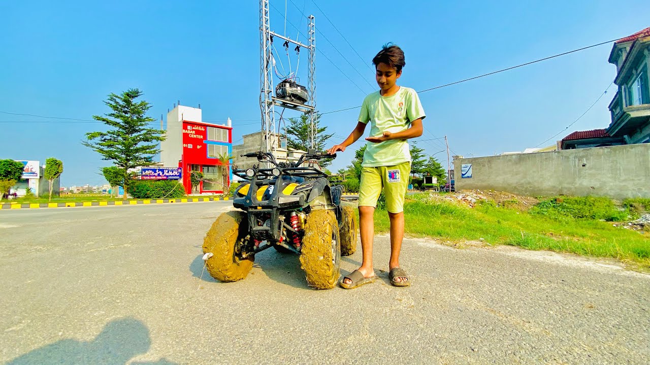 QuAd biKe kE hAlAt cHk kRo 😂/KINGZ 9T7 /VLOG no 23 #pakistan #india