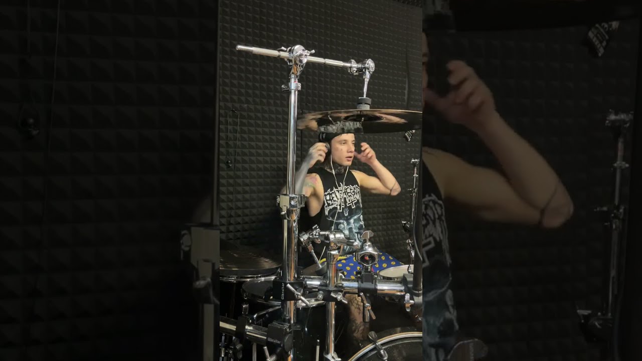 Belphegor - Vomit upon the cross drum cover