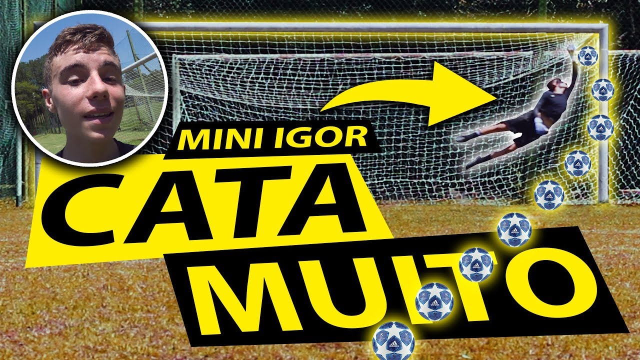 FILHO DO IGOR!? Ele pega mais que o goleiro IGOR!? Surpreendente! {BZK}