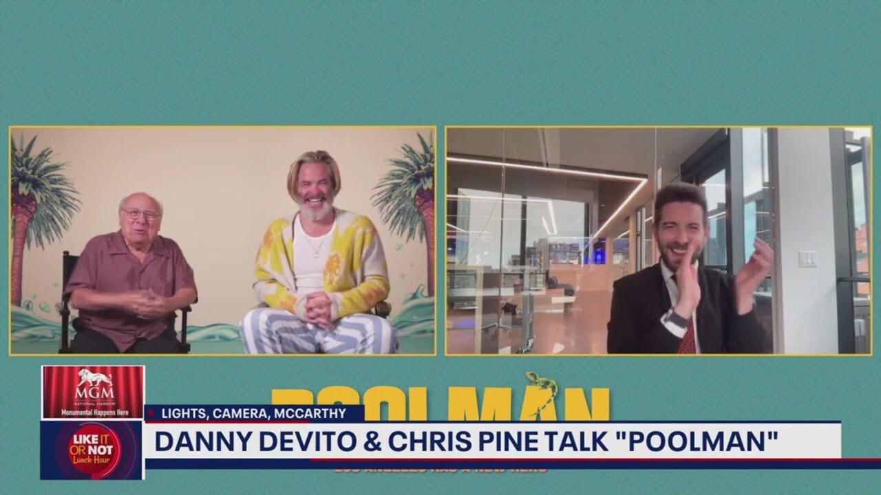 Интервью Криса Пайна и Дэнни ДеВито &laquo;POOLMAN&raquo; сошло с рельсов