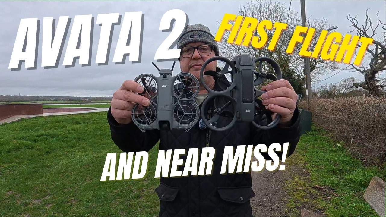 Avata 2 First Flight - I Nearly Smashed It Up!