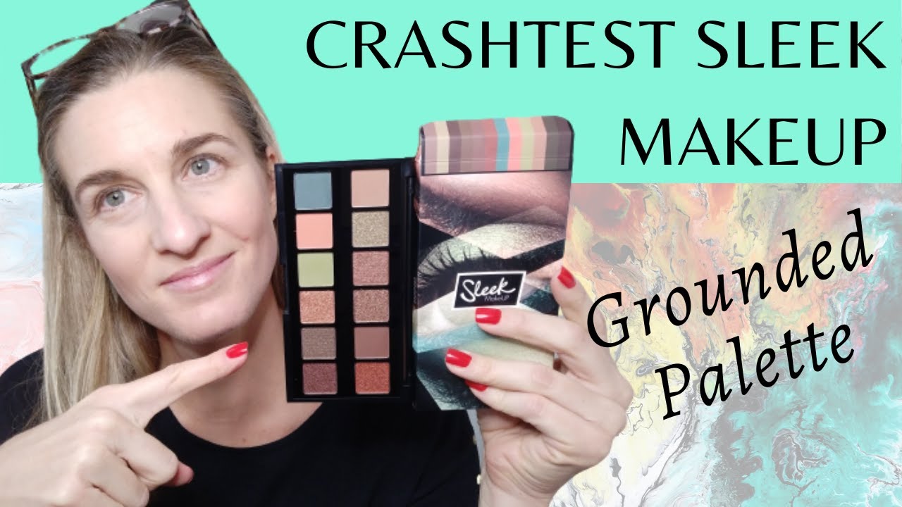 TEST SLEEK MAKEUP : palette GROUNDED !