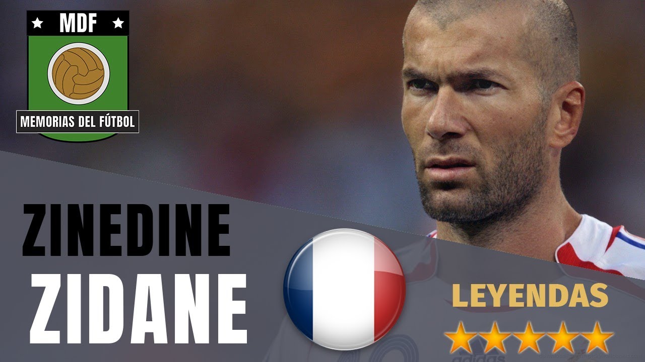 ZINEDINE ZIDANE 🇫🇷 | Asi Jugaba Zizou, entrenador del Real Madrid (1989-2006) | Leyendas del fútbol