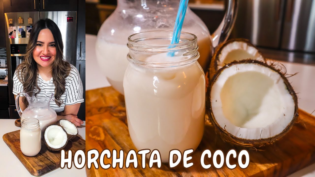 HORCHATA DE COCO | Vegana y Natural