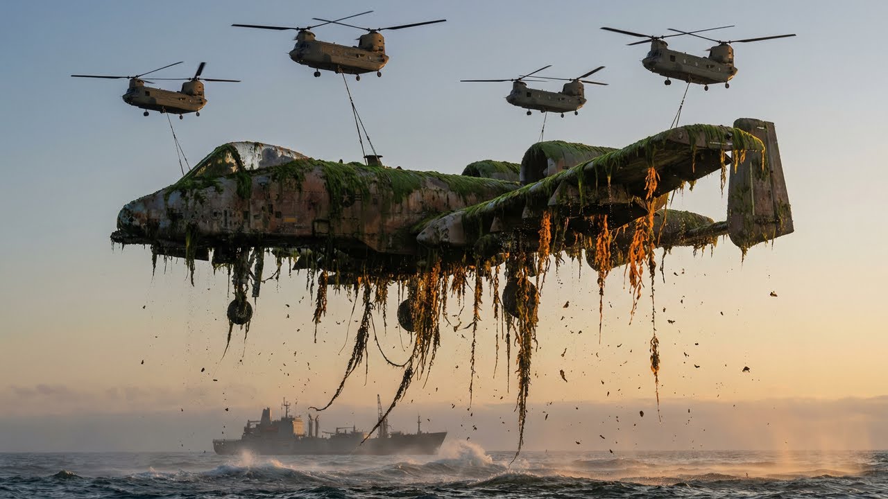 Unbelievable Discovery — Finding an A-10 Warthog in the Deep Ocean and Restoring It to Glory