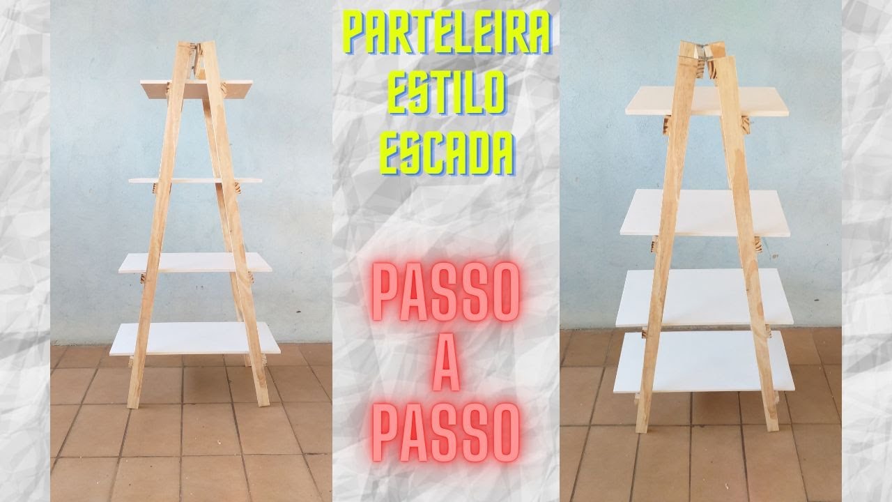 PARTELEIRA ESTILO ESCADA / PASSO A PASSO DE COMO FAZER #decoração #festa #Alessandroartesemmadeiras