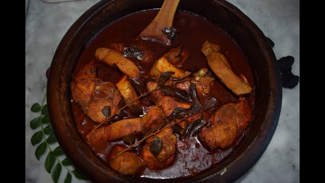 How to make kerala spicy tangy fish curry