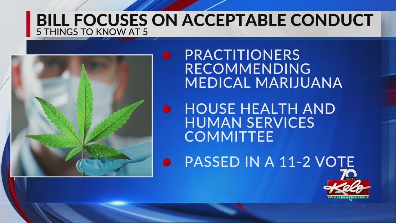 Medical pot practitioner conduct bill clears committee