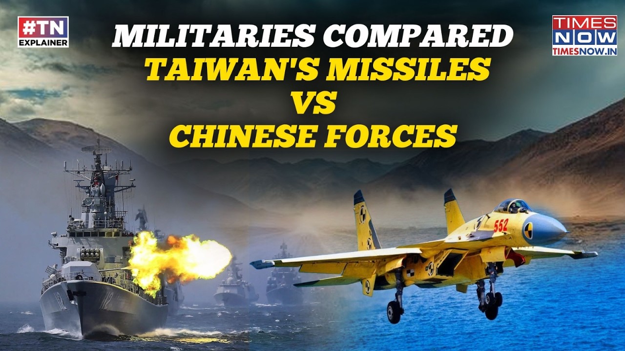 China Vs Taiwan Military Power Comparison| Taipei's Missiles To Deter Beijing's Massive Force? Watch