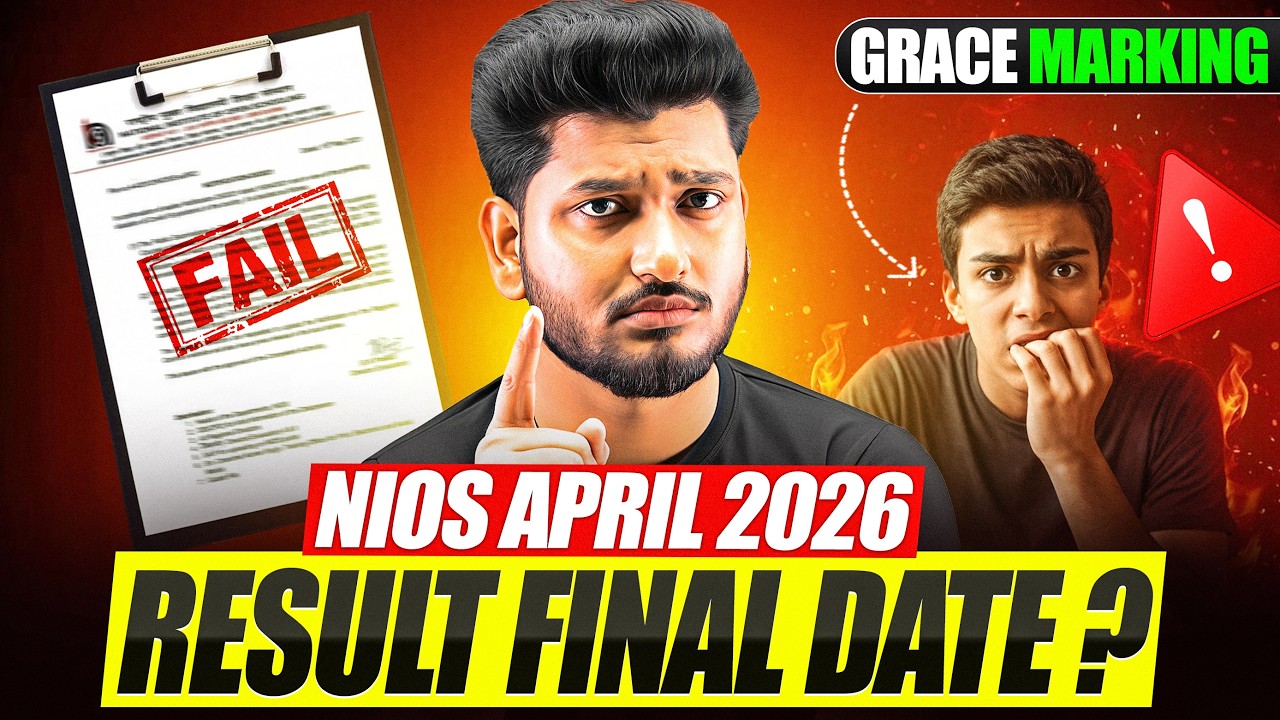 NIOS April 2026 😱 Result Date Confirm? Grace Marking & SYC Update