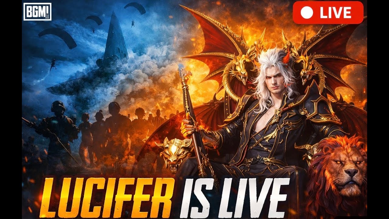🔴 🔥 LUCIFER IS LIVE WITH NOOB GAMEPLAY IN 4.2 UPDATE | PLUG IN FOR BETTER EXP. | 18+ LOBBY