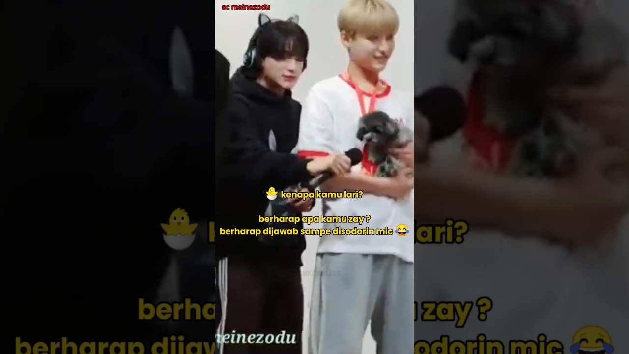 ada aja moment lucu saat fansign 😂 