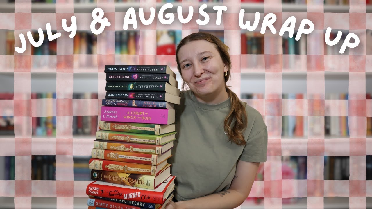 35 книг, которые я прочитала в июле и августе || Итоги июля и августа 2025 года *Книжное Рождеств...