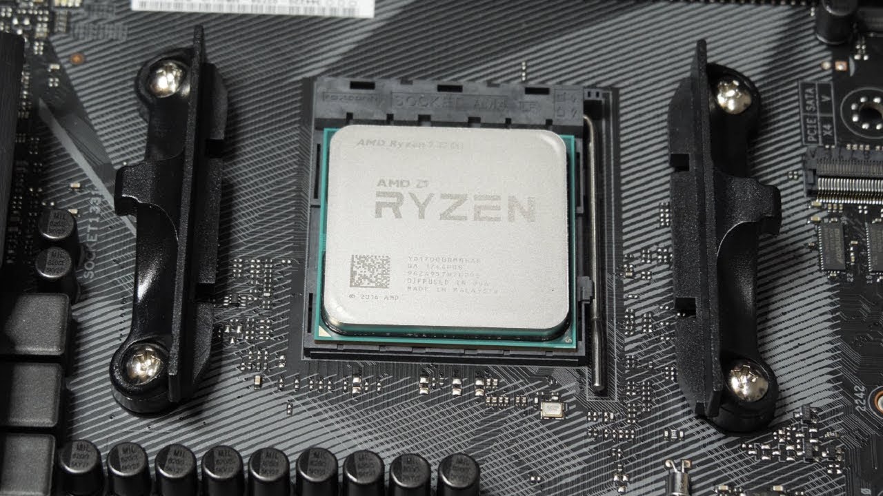 Установка процессора Ryzen и радиатора &mdash; видео для начинающих по сборке ПК