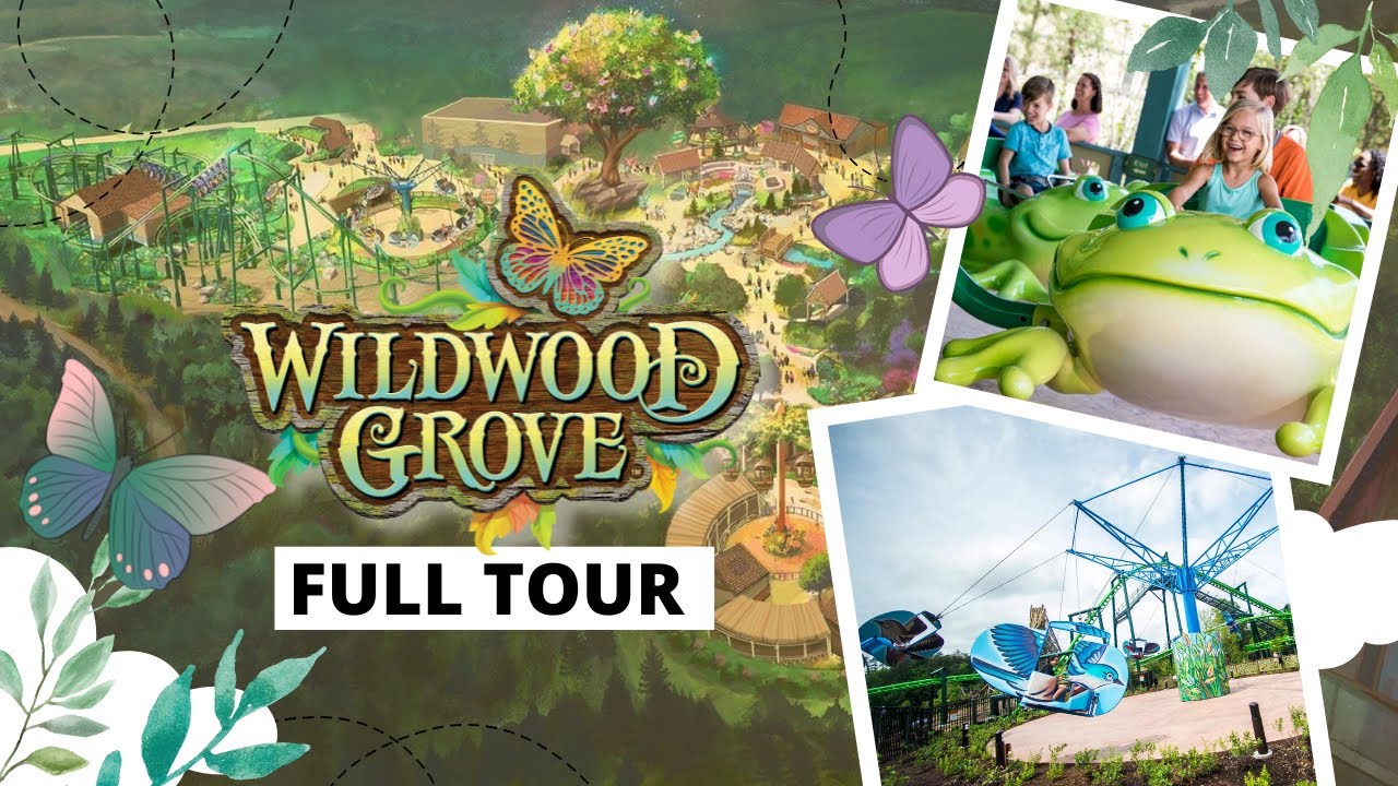 Dollywood's Wildwood Grove Full Tour (All Rides)