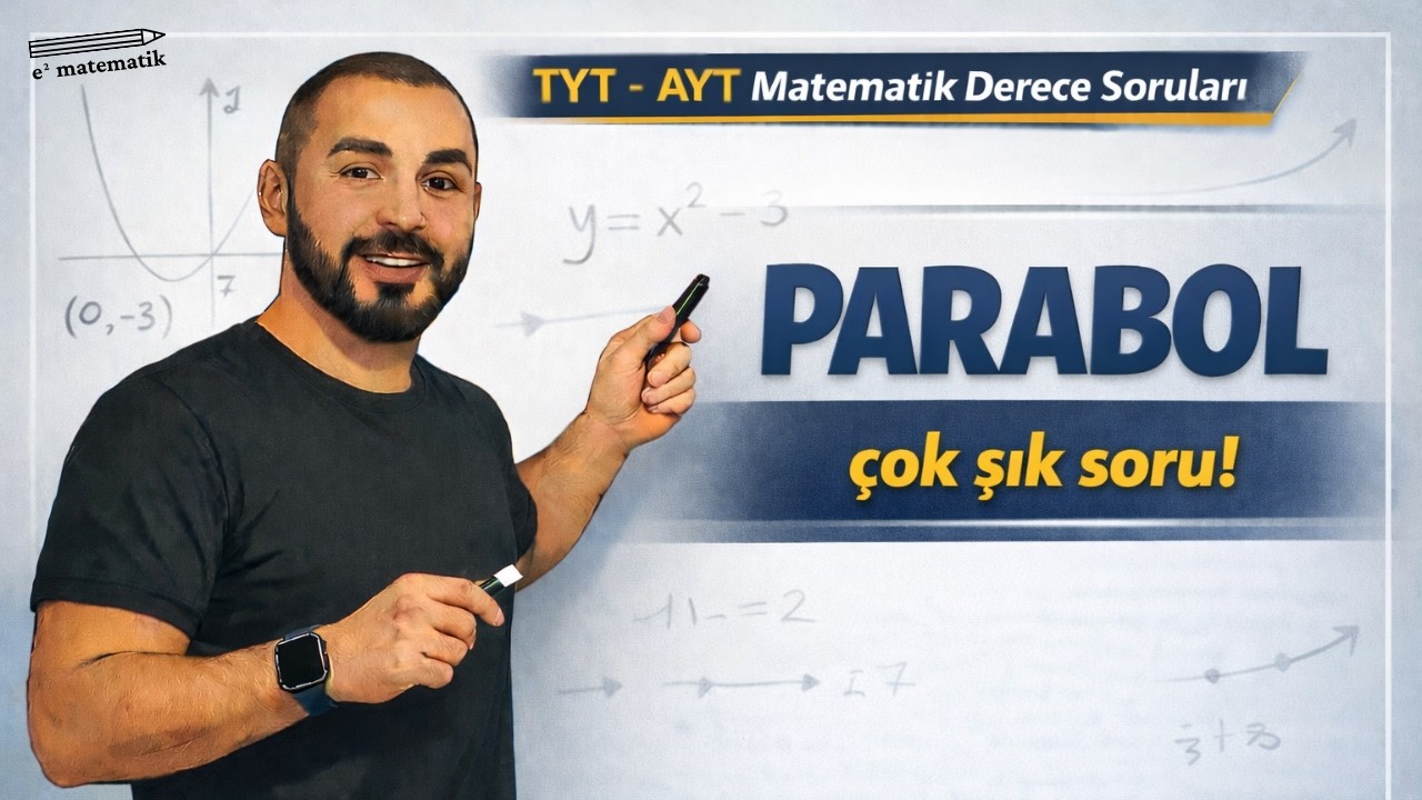 Parabolde İnce Nokta! | AYT Matematik Derece Soruları