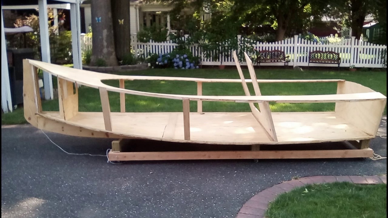 Boat Progress -  Oct. 2016 - July 2017 - Stevenson Projects Pocket Cruiser