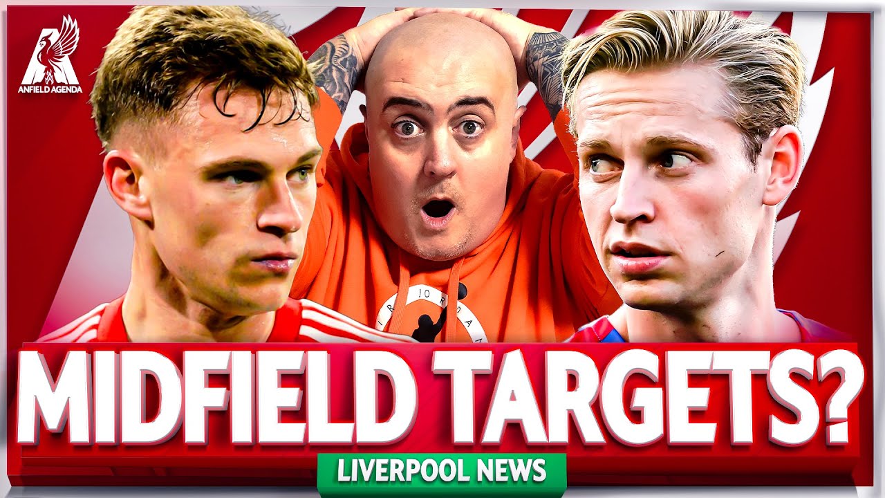 SLOT SETS SIGHTS ON DE JONG? + KIMMICH ON A FREE? Liverpool FC Latest Transfer News