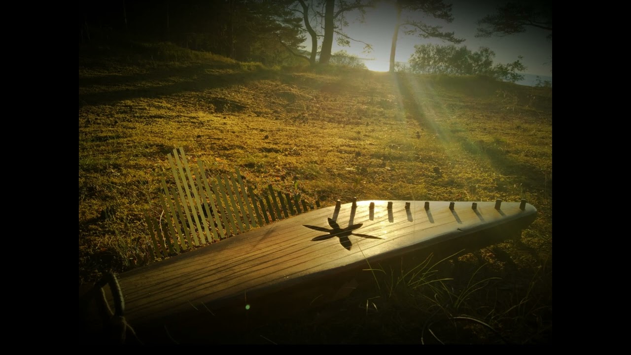 kokle Music by Baltic sea, Karlis Rudra. 30 min relaxing recording. Traditional, ethnic music