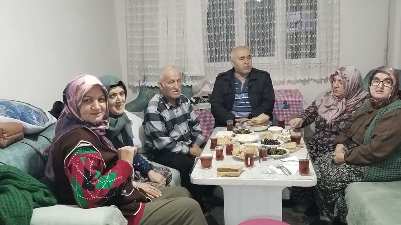 ŞÜKRİYE ABLAMDA KOMŞU ZİYARETİNDEYİZ👍RABBİM CÜMLEMİZE NASİP ETSİN🤲