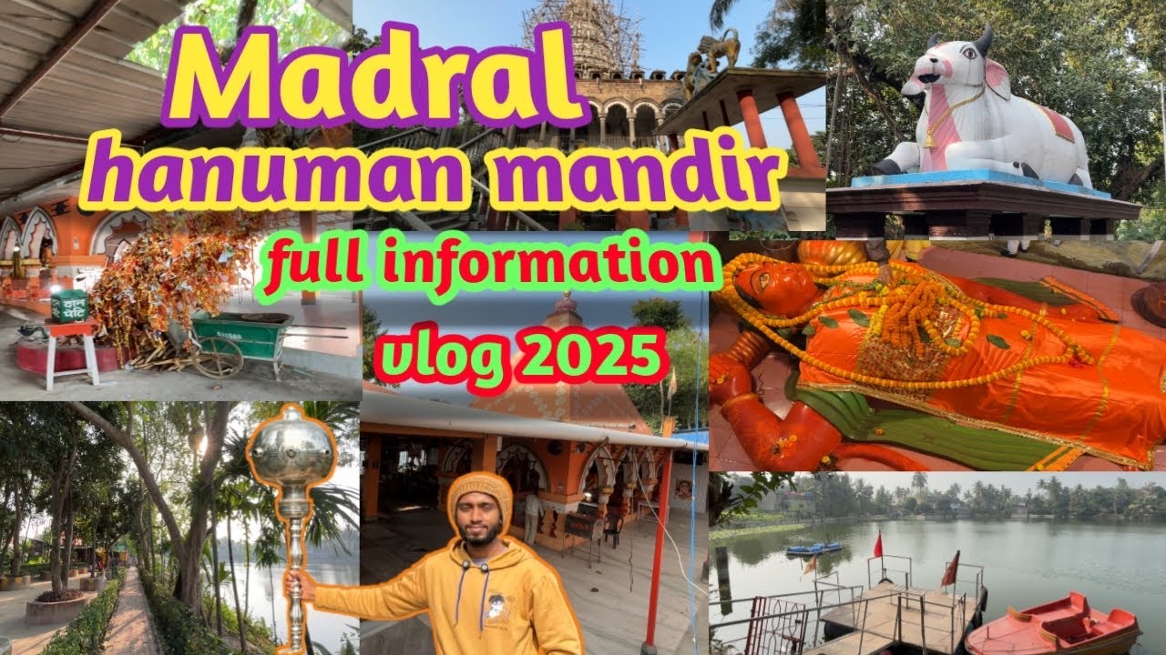 Madral Hanuman Mandir Kankinara || Madral Mandir Vlog 2025 Full Information ||