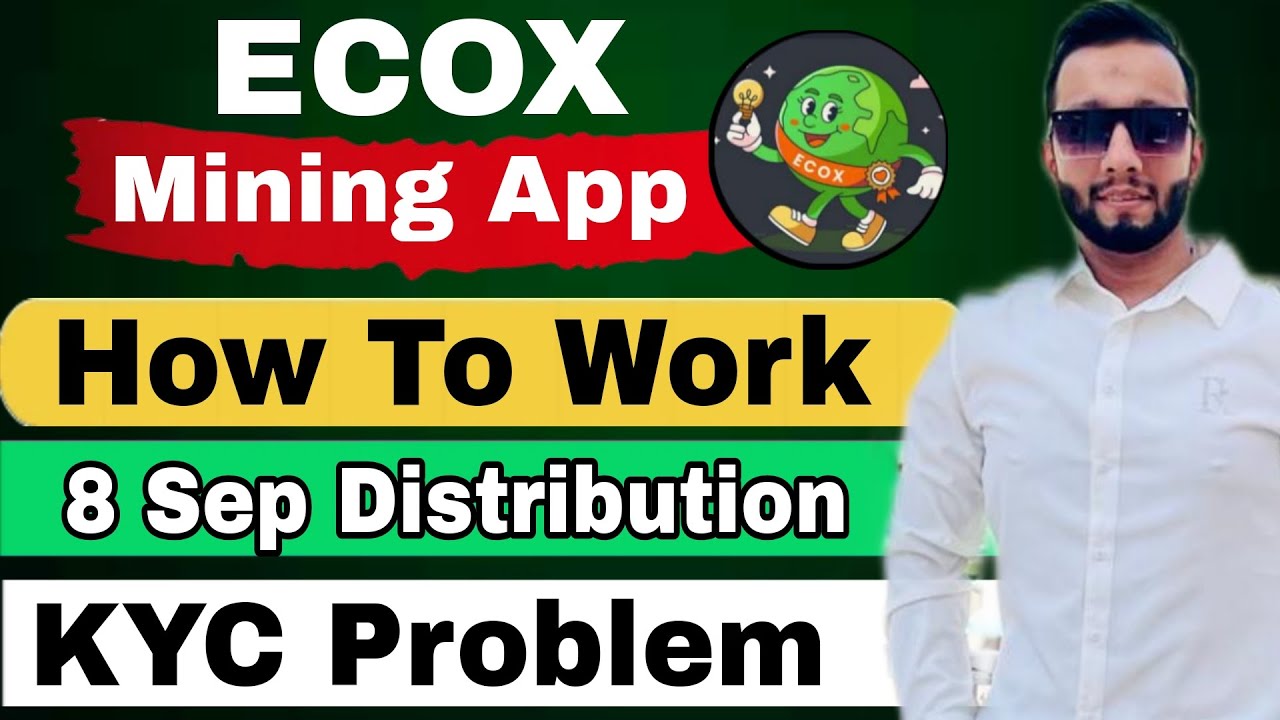 ECOX Free Mining App | How To Work On ECOX Free Mining App | ECOX KYC Error Problem | ECOX Mining Ap