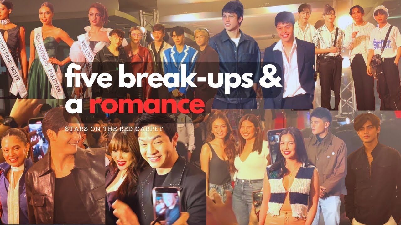 Red Carpet Chaos at the 'Five Break-ups and a Romance' Premiere 💃 | Artista Watch with Me!