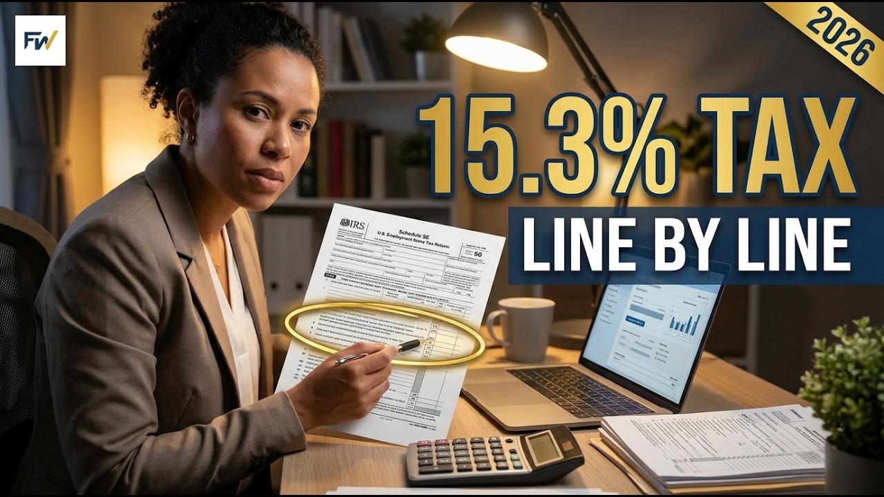 Schedule SE Walkthrough 2026: Self-Employment Tax Line by Line
