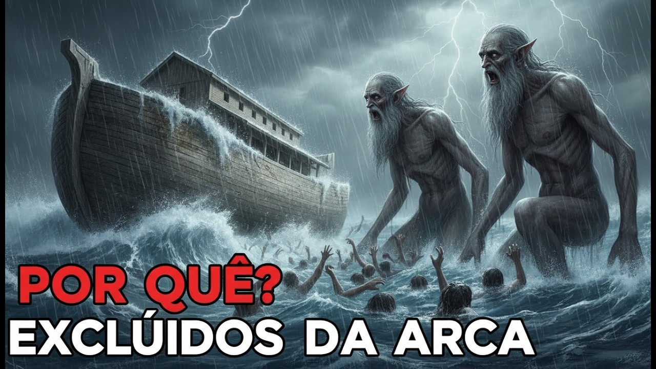 OS 2 SERES QUE DEUS PROIBIU DE ENTRAR NA ARCA - A Verdade Chocante Que Tentaram Esconder