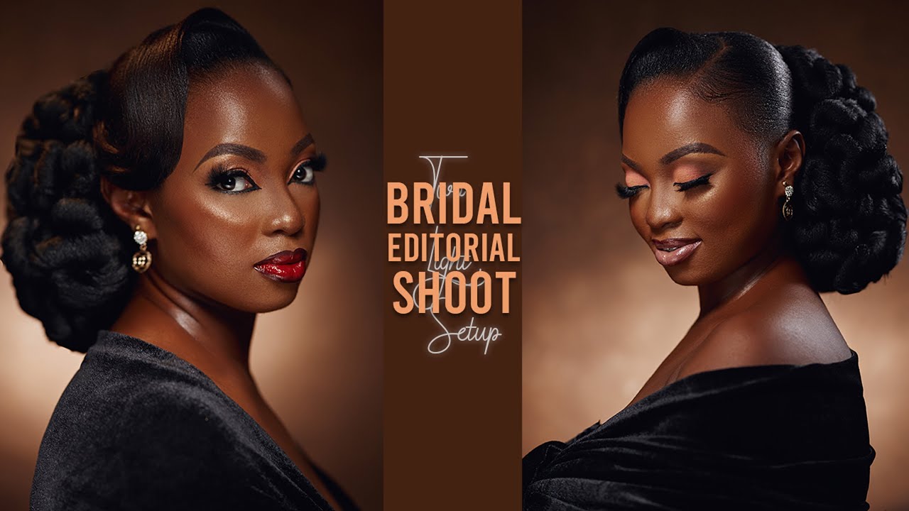 Bridal Editorial Shoot | A Simple Two Light Setup | Canon EOS RP + Sigma 85mm 1.4 ART LENS | BTS