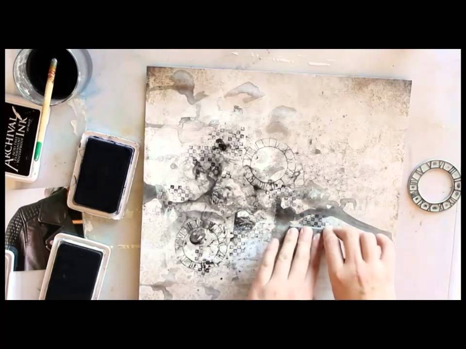 My favorite - layout for Mixed Media Place