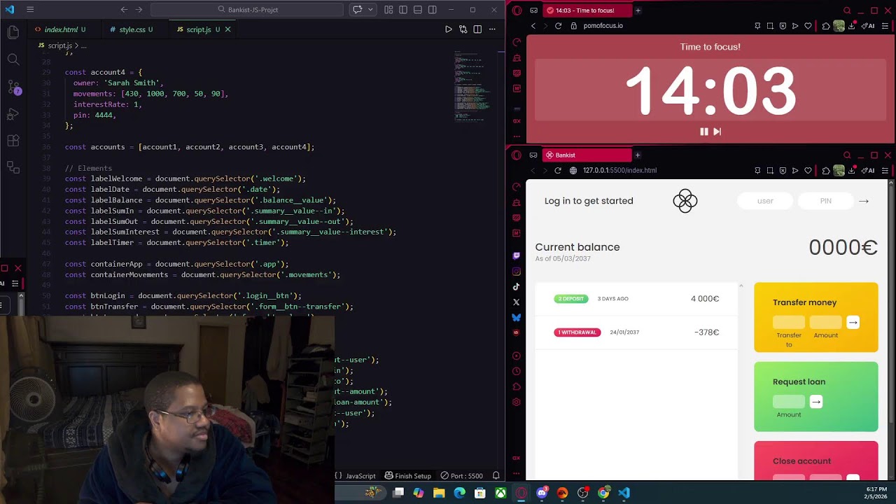 Coding Everyday until I become a Web Dev | Day 86 - Javascript + Tailwind Studying