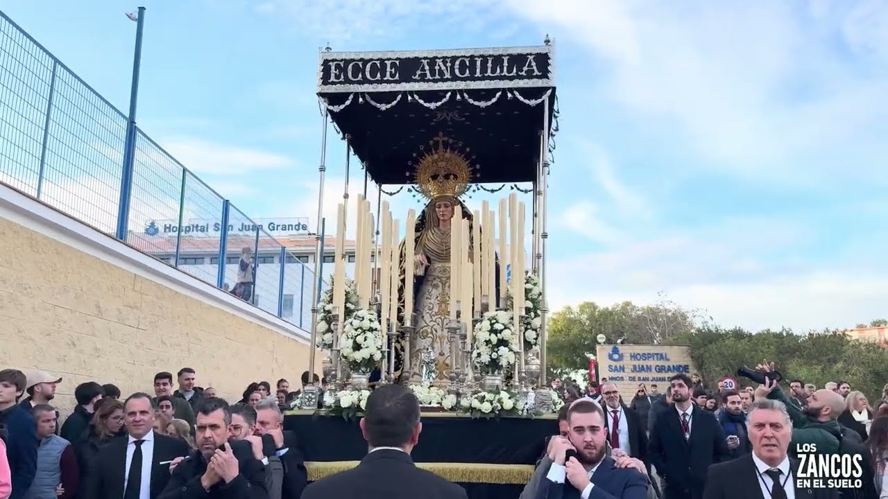 Salida Extraordinaria Salud de Los Enfermos 10 enero 2026 Jerez  Marcha Pasa la Virgen Macarena 