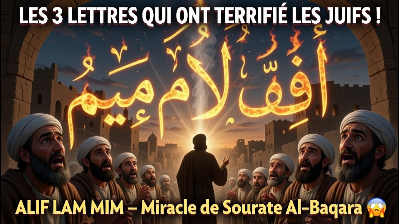 Les 3 Lettres ALIF LAM MIM qui Ont Terrifié les Juifs de Médine ! Sourate Al-Baqara