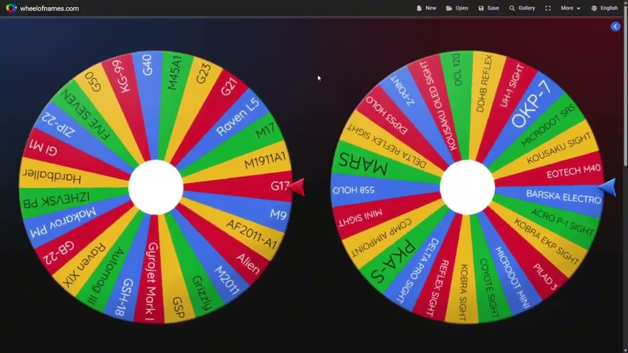 Phantom Forces | Spin the wheel challenge with pistols #phantomforces