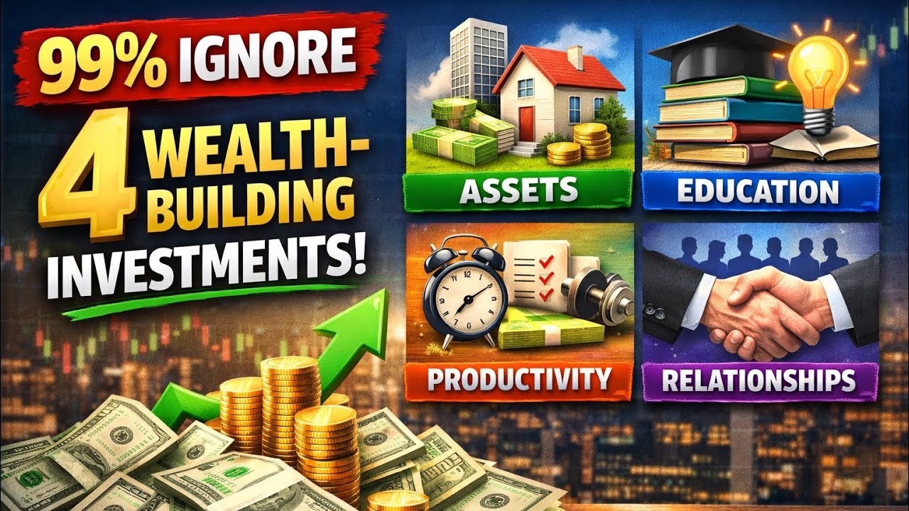 99% Ignore These 4 Wealth-Building Investments