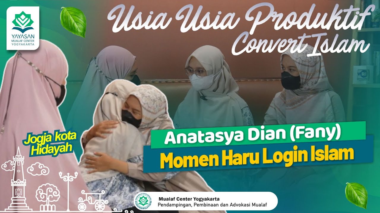 🔵MOMEN ANATASYA REFANI LOGIN ISLAM | MUALAF CENTER YOGYAKARTA